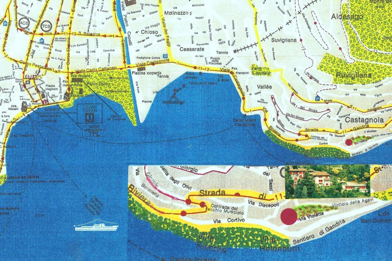 Barony Le Pergole Holiday Apartments Lugano Luaran gambar